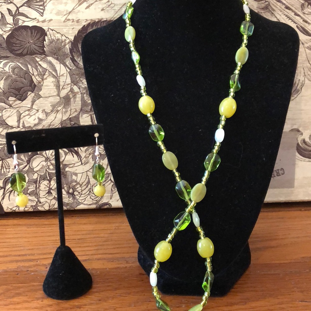 Glass Beaded Necklace